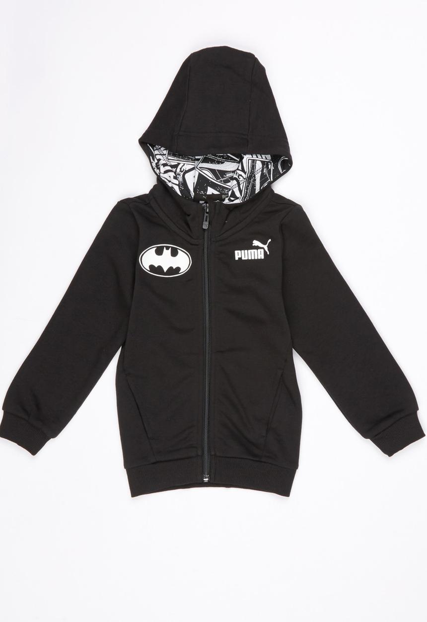 PUMA - Batman  Zip Through Hoody Black