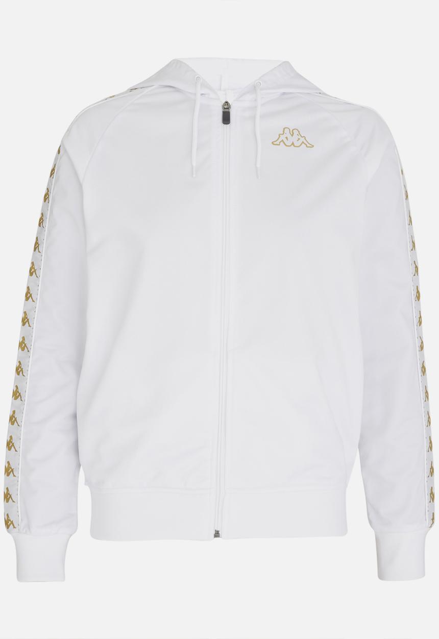 KAPPA - Hooded Sweatshirt White