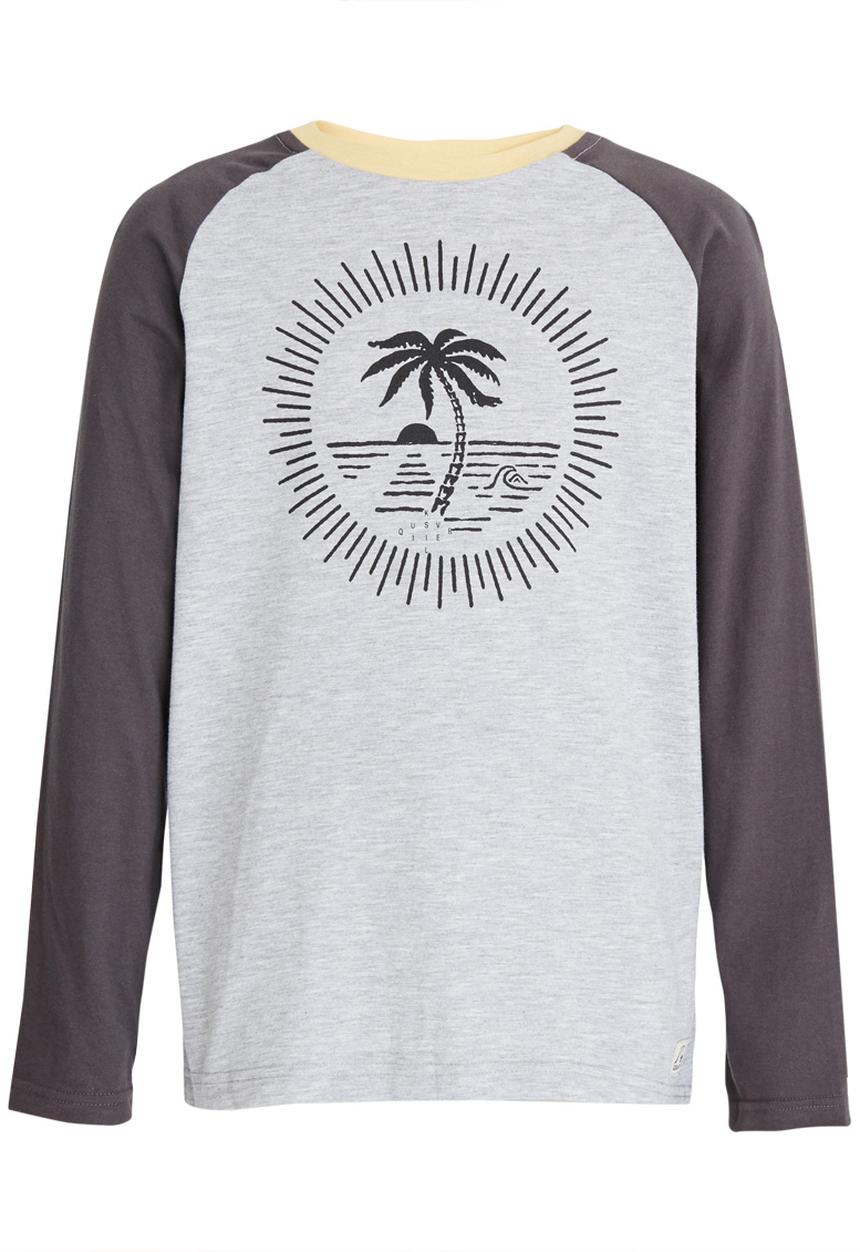 Quiksilver - Medal Winner Boys Tee Grey Melange