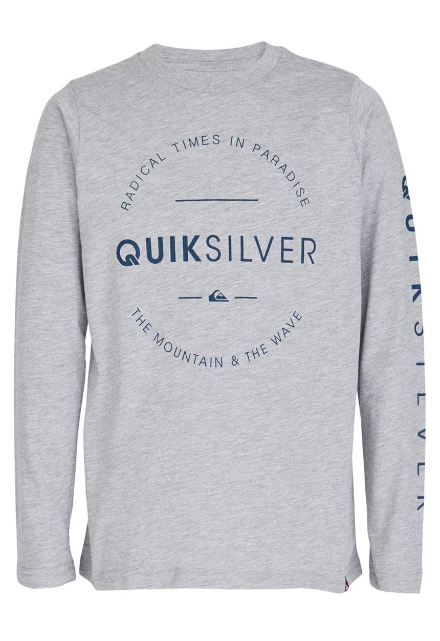 Quiksilver - Youth Day Boys Tee Grey Melange