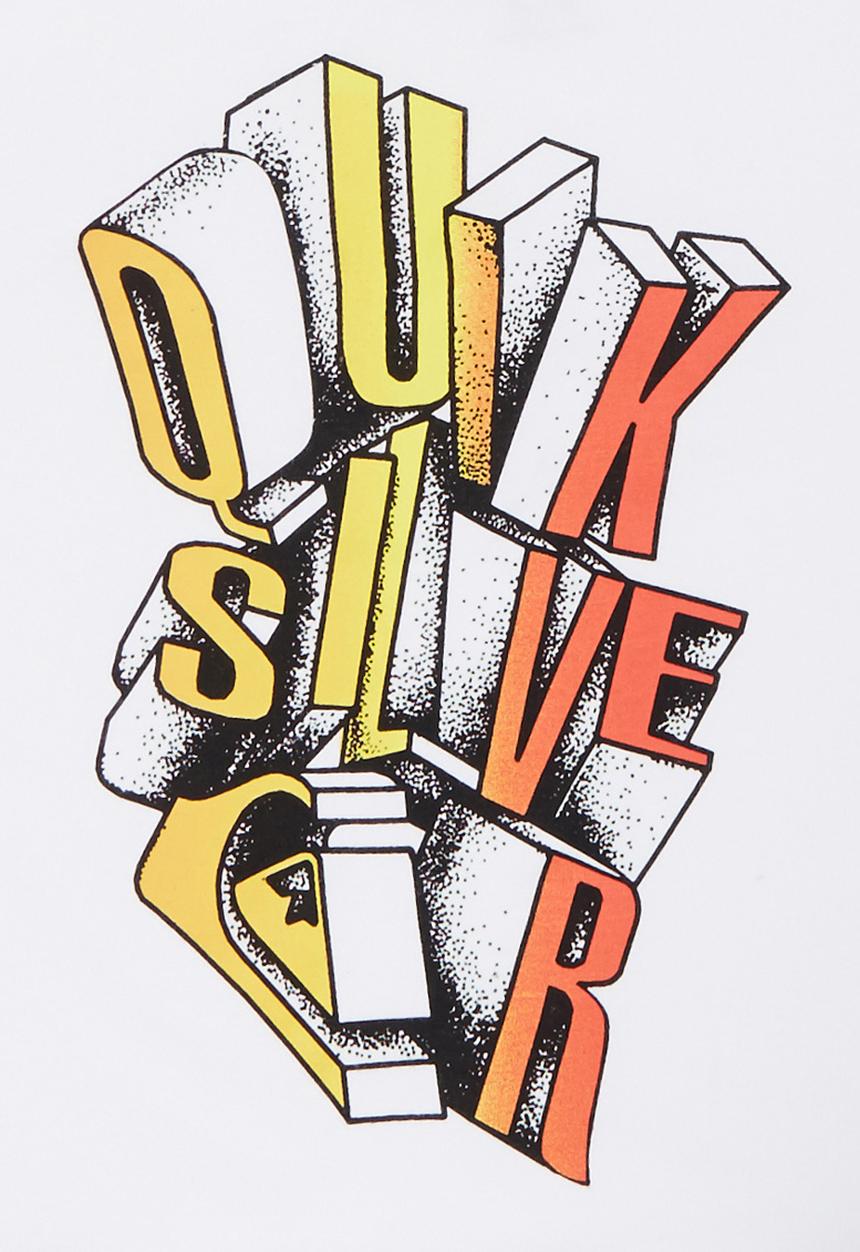 Quiksilver - Fries Tods Tee White