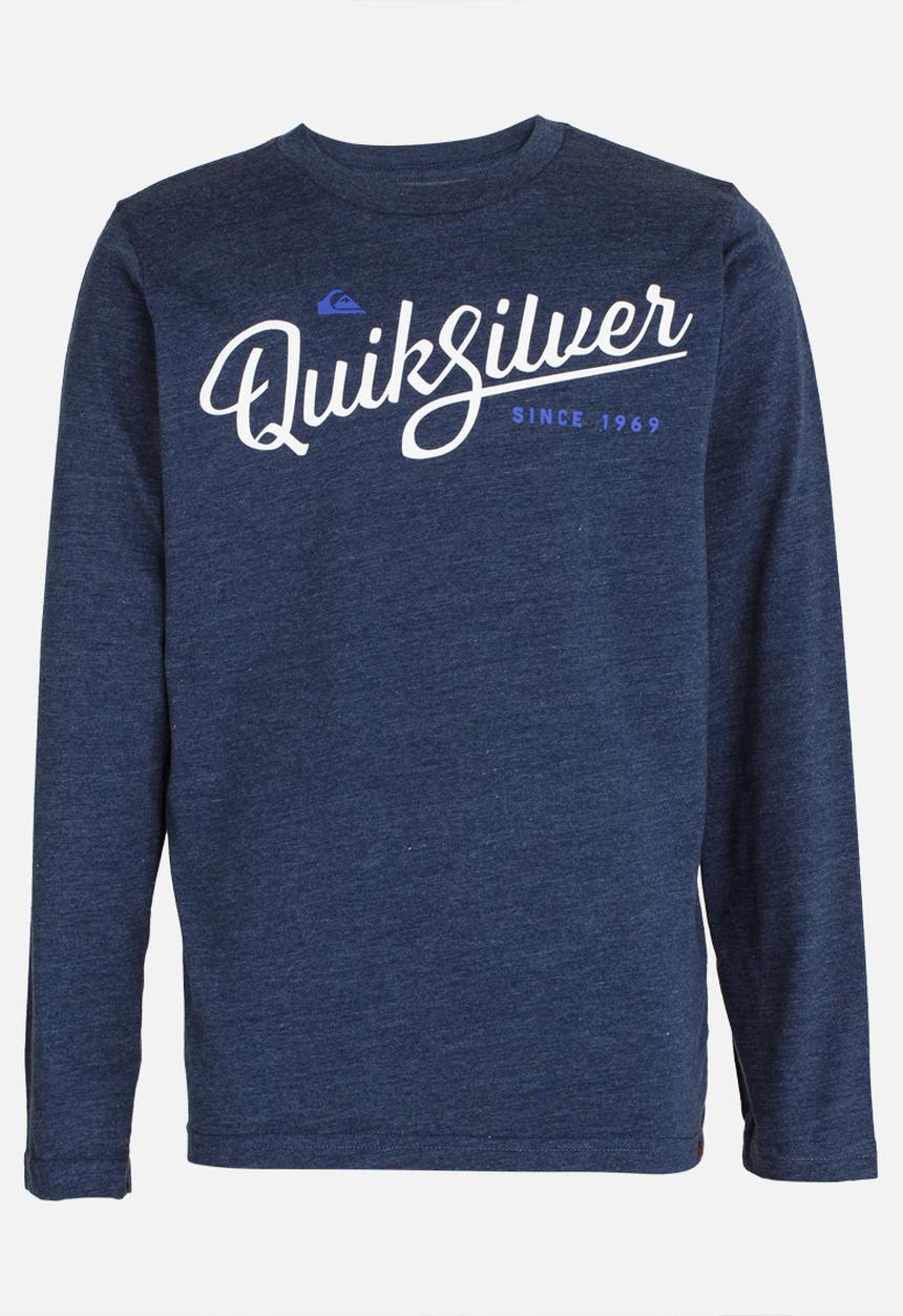 Quiksilver - Glass Off Long Sleeve Classic Fit Tee Navy
