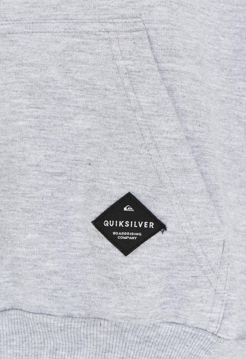 Quiksilver - Break Up Long Sleeve Hoodie Grey