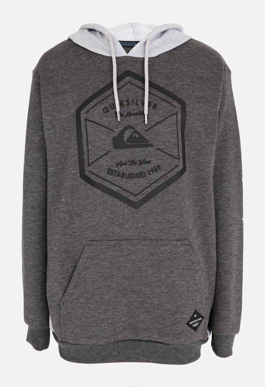 Quiksilver - Weidman hoodie - grey 