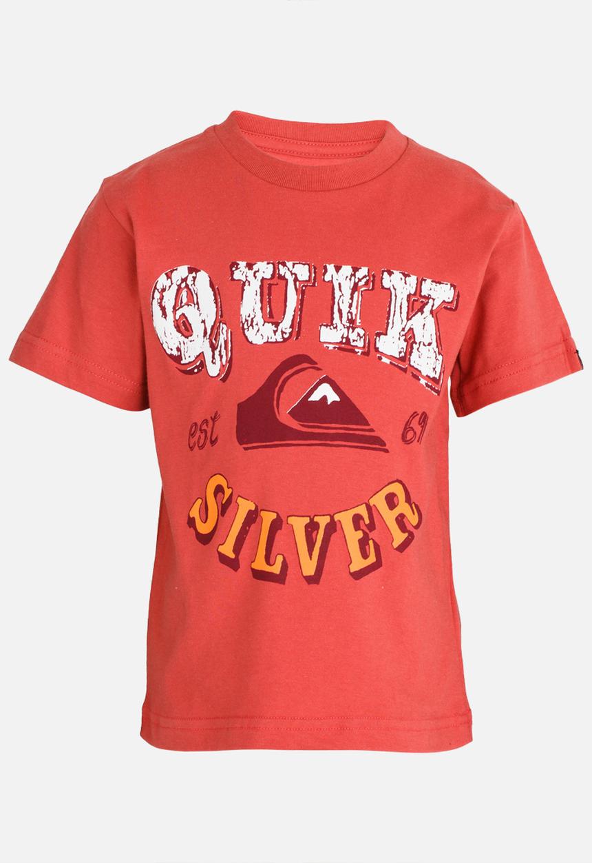 Quiksilver - Pahu Pia Short Sleeve Classic Tee Red