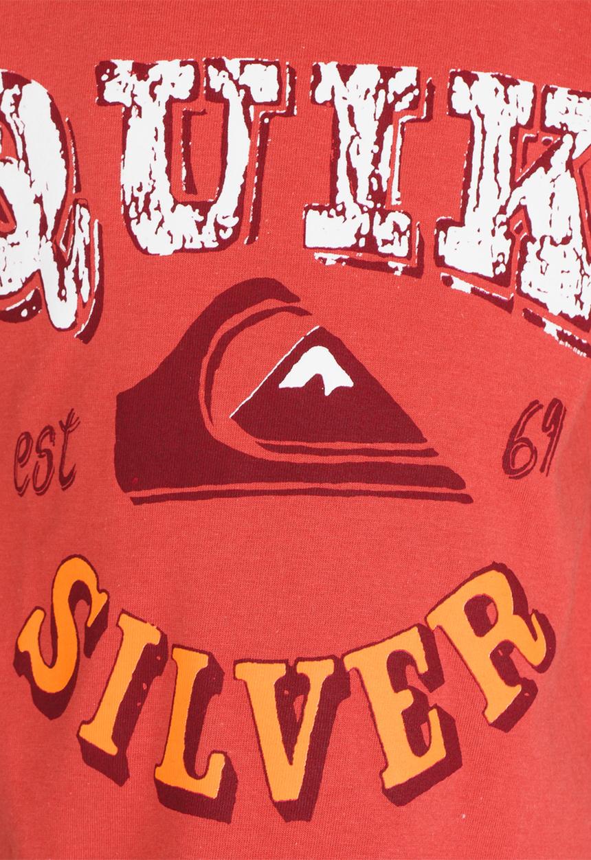 Quiksilver - Pahu Pia Short Sleeve Classic Tee Red