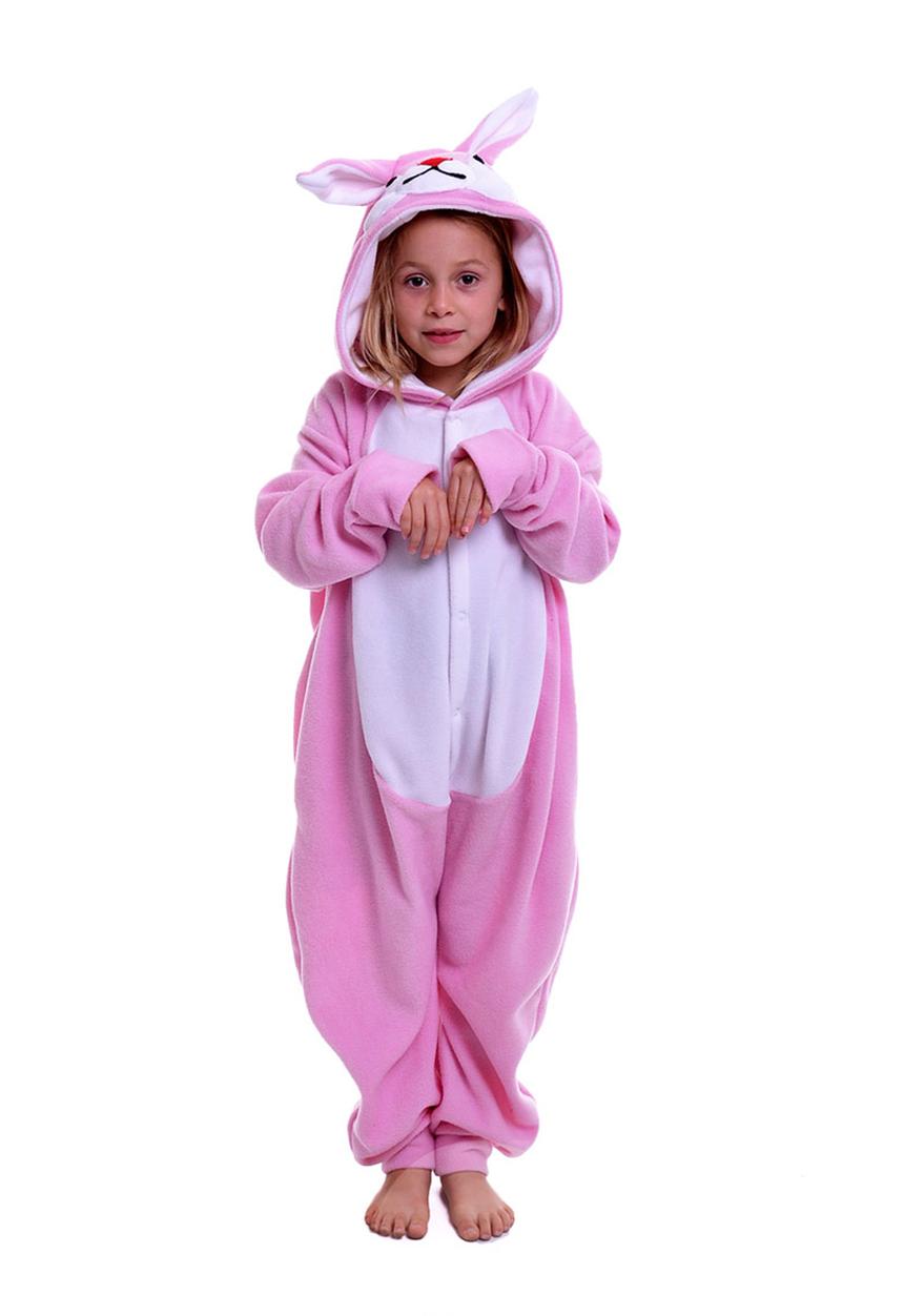 aFREAKa Clothing - Pink Bunny Onesie Mid Pink
