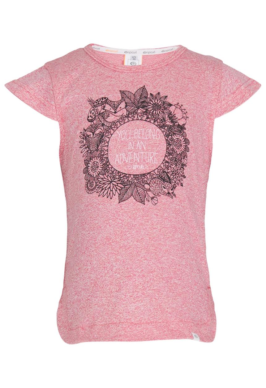 Rip Curl - Adventure Girl Tee Pale Pink