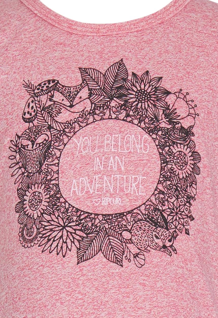 Rip Curl - Adventure Girl Tee Pale Pink