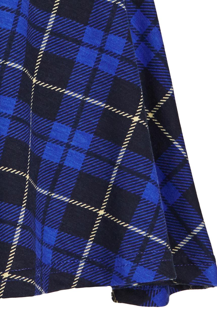 Rebel Republic - Check Skirt Blue