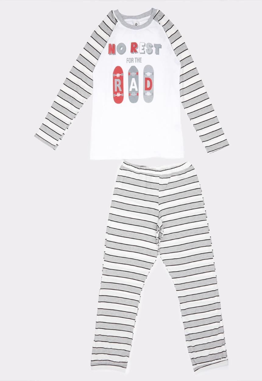 Rebel Republic - No Rest Pyjama Set Multi-colour