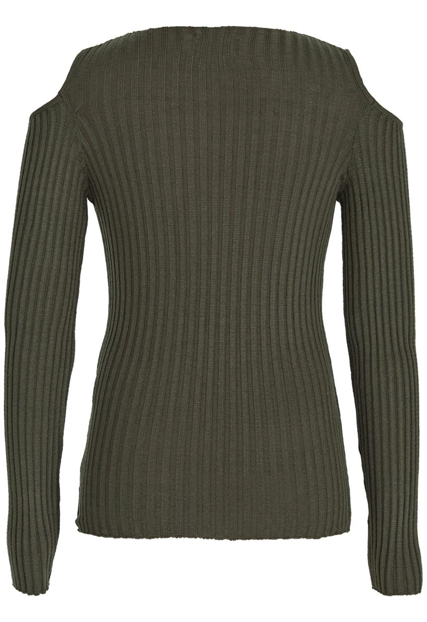 Rebel Republic - Cold Shoulder Knit Black
