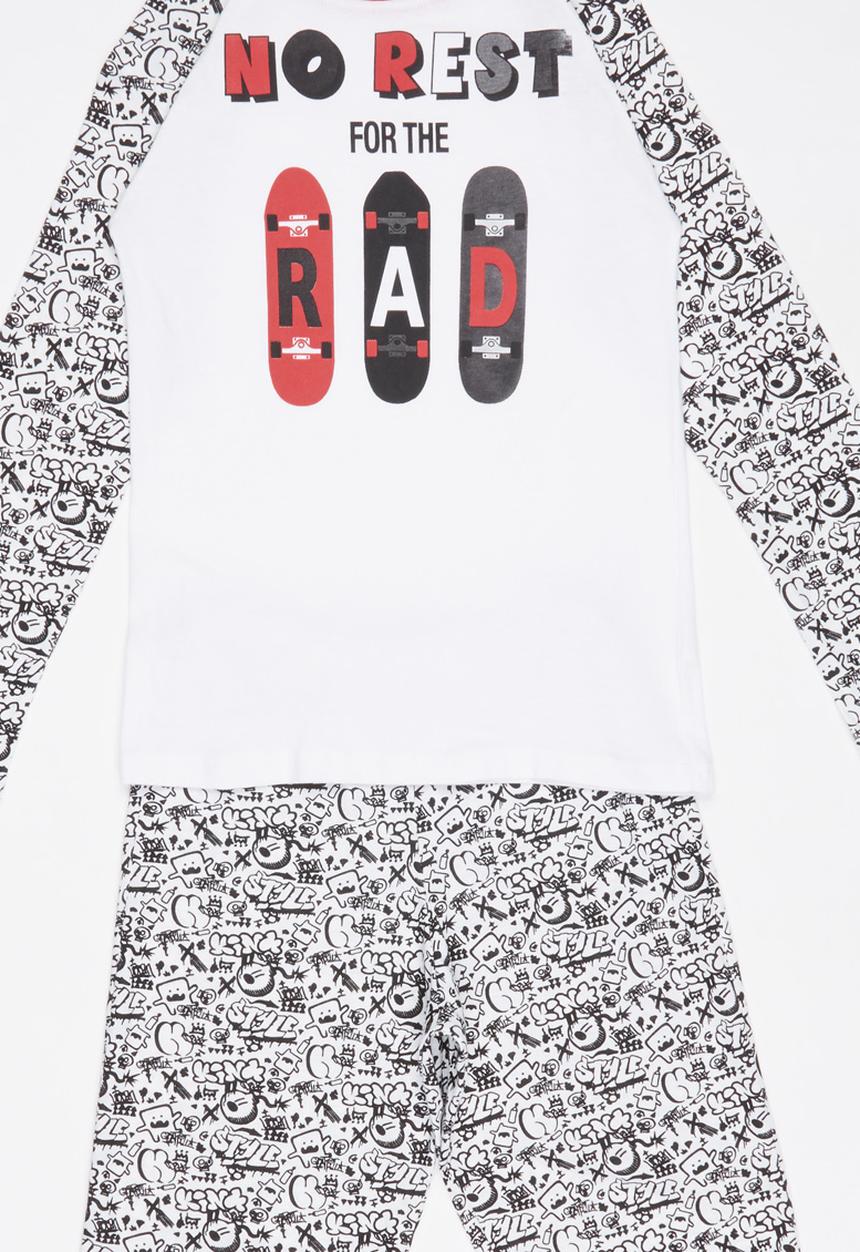 Rebel Republic - No Rest Pyjama Set Multi-colour