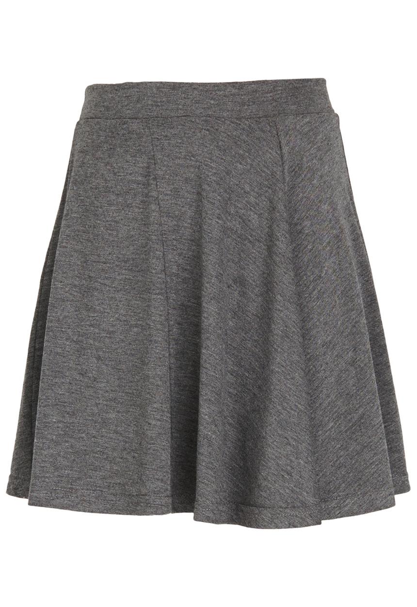 Rebel Republic - Panel Skater Skirt Grey