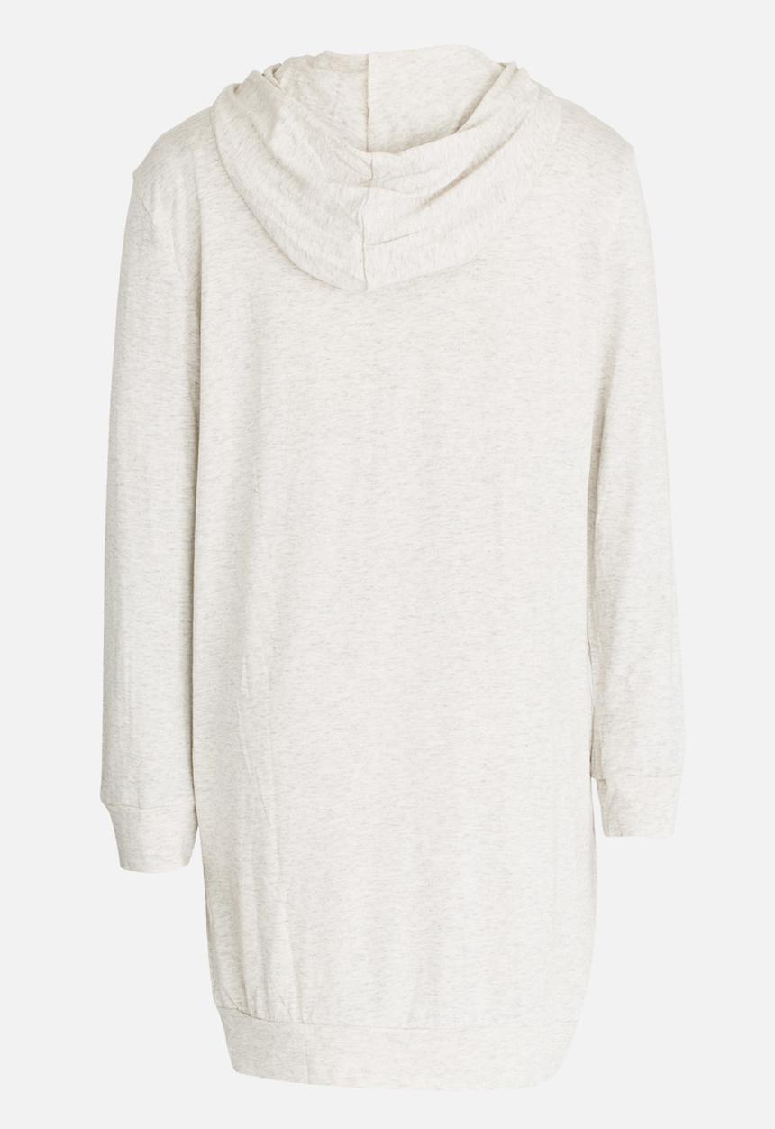 Rebel Republic - Hooded Dress Mid Grey
