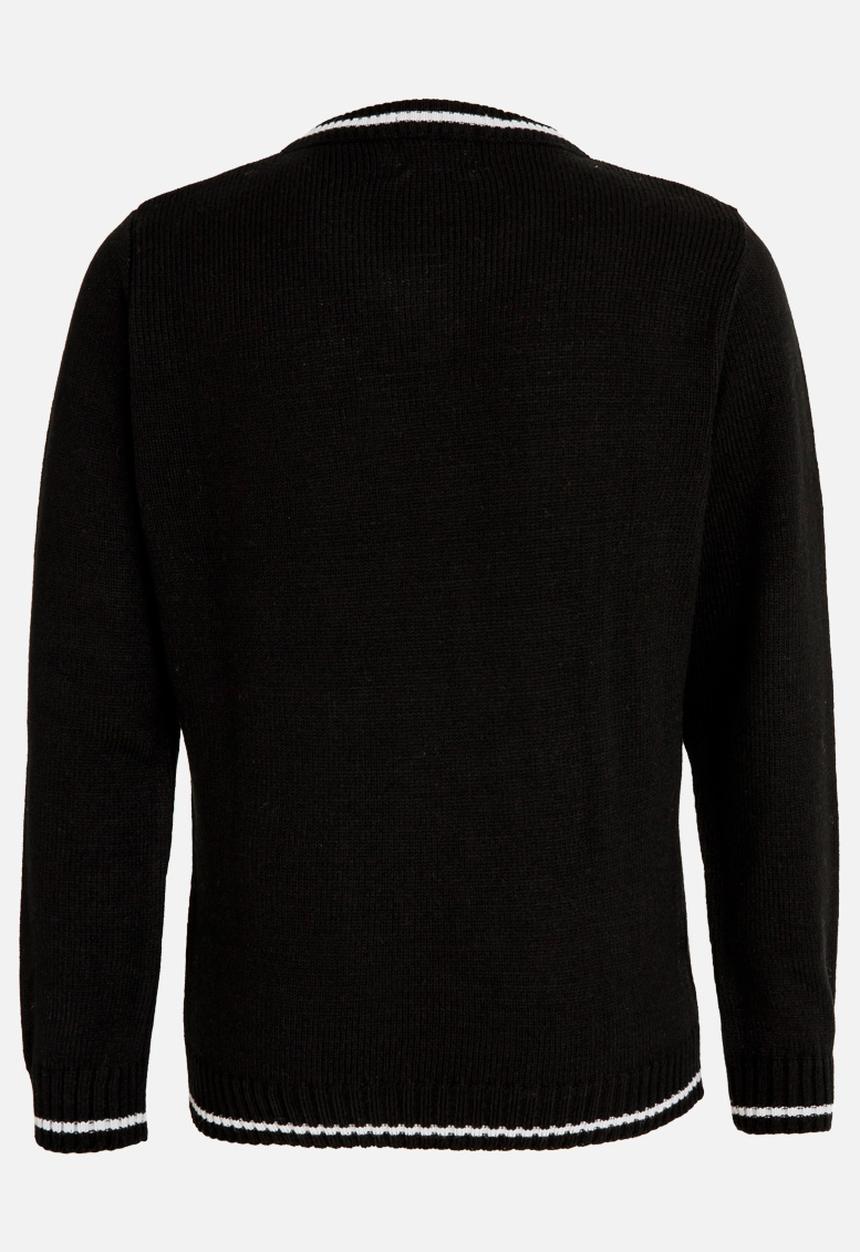 Rebel Republic - V-Neck Jersey Black