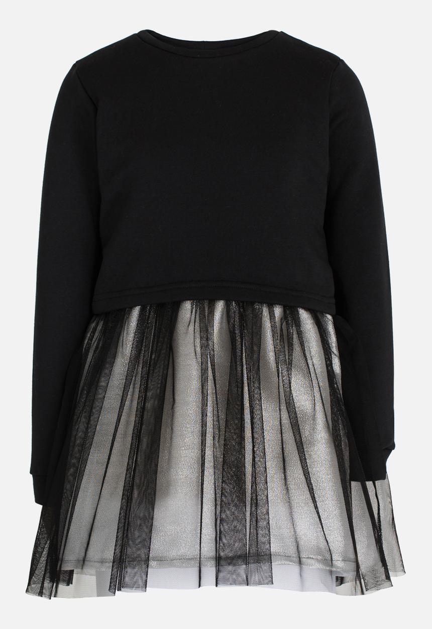 Rebel Republic - Combo Fleece Dress Black