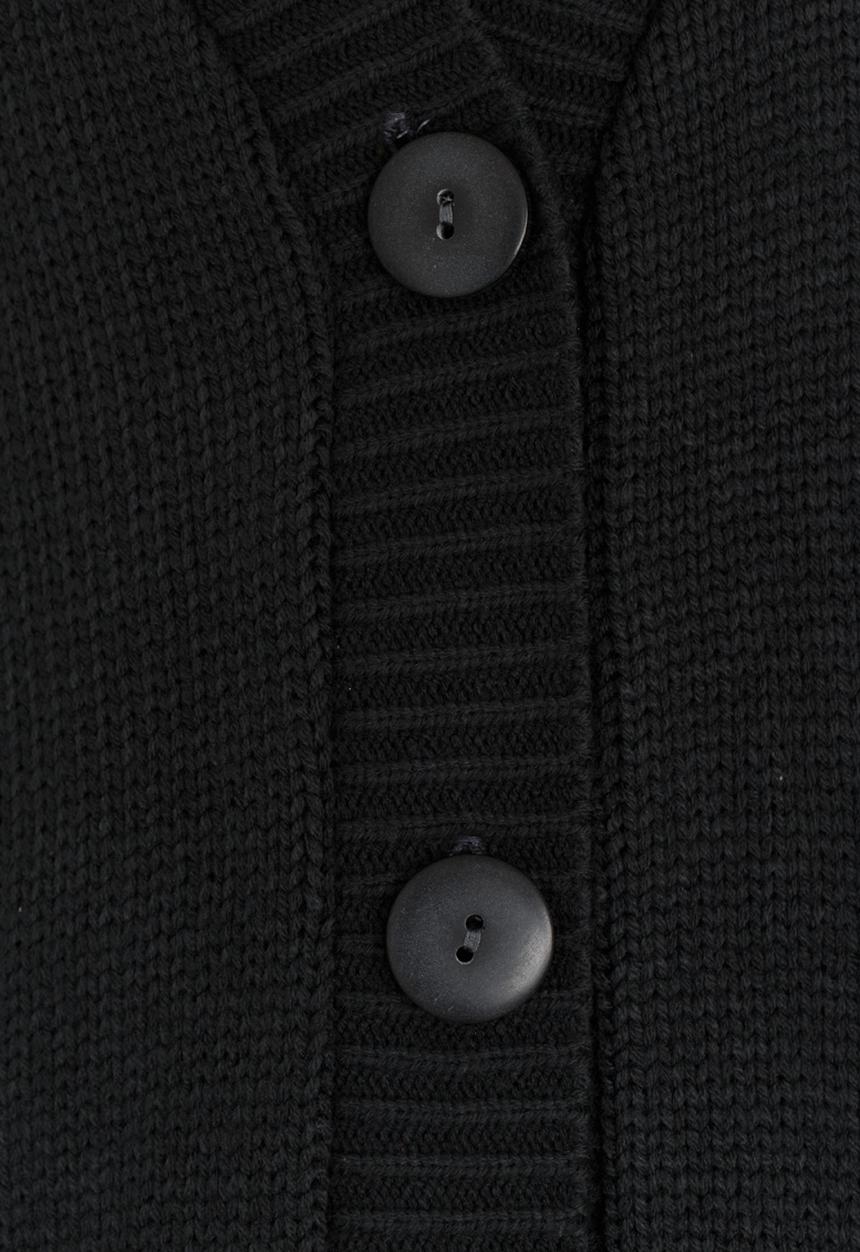 Rebel Republic - Cardigan with Pockets Charcoal