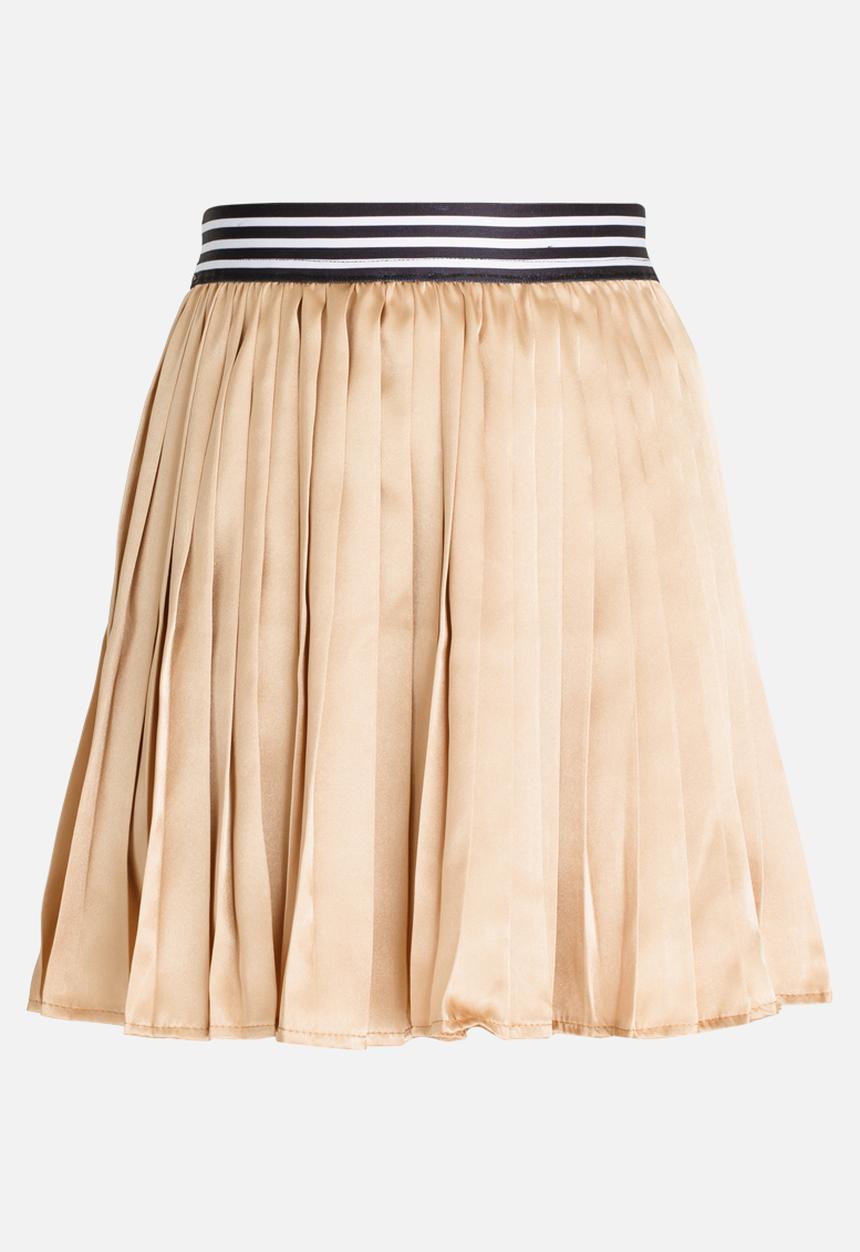 Rebel Republic - Pleated Skirt Gold