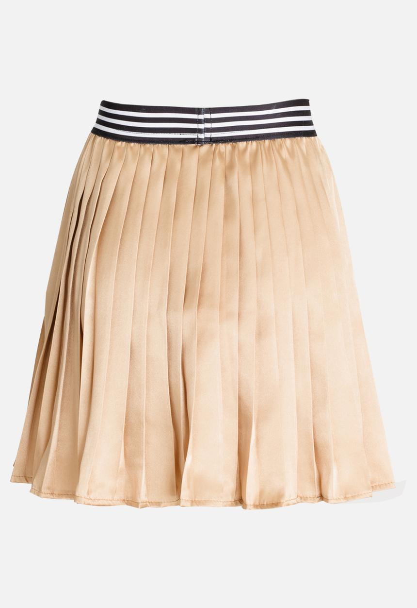 Rebel Republic - Pleated Skirt Gold