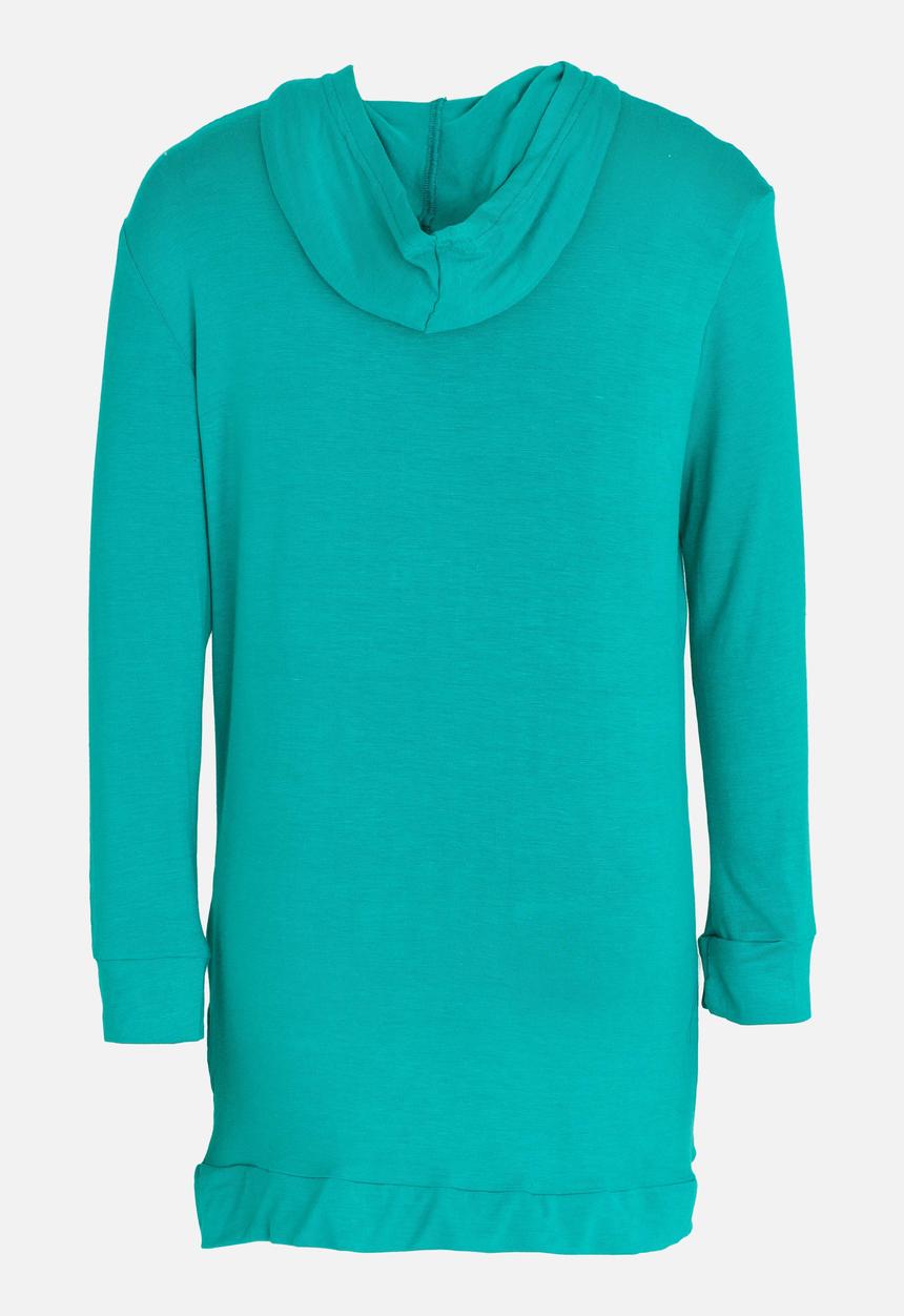 Rebel Republic - Hooded Dress Green