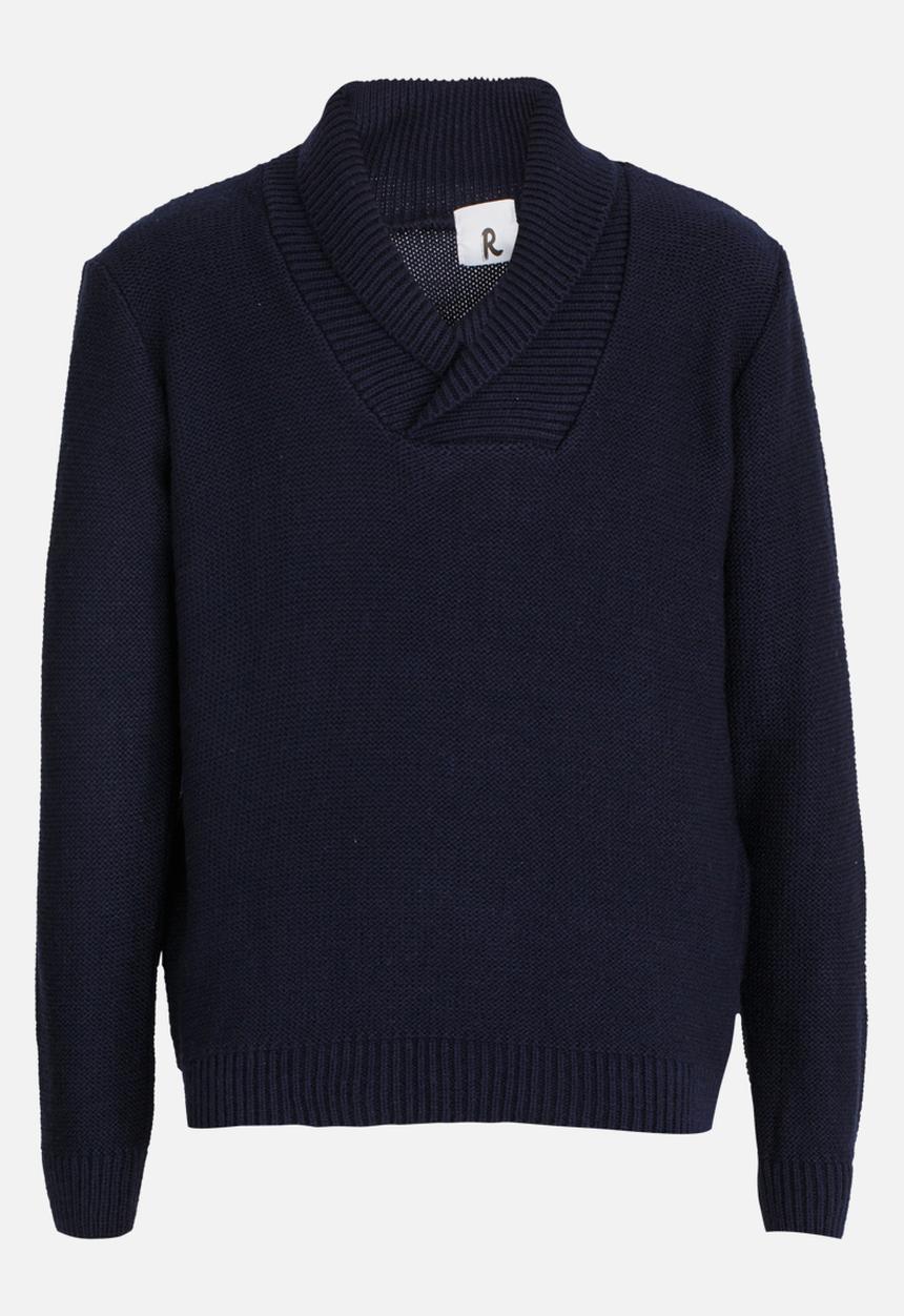 Rebel Republic - Shawl Collar Jersey Navy