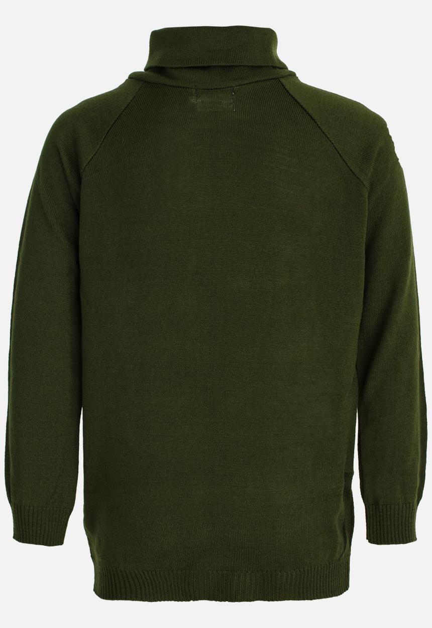 Rebel Republic - Zip Hooded Jersey Khaki Green