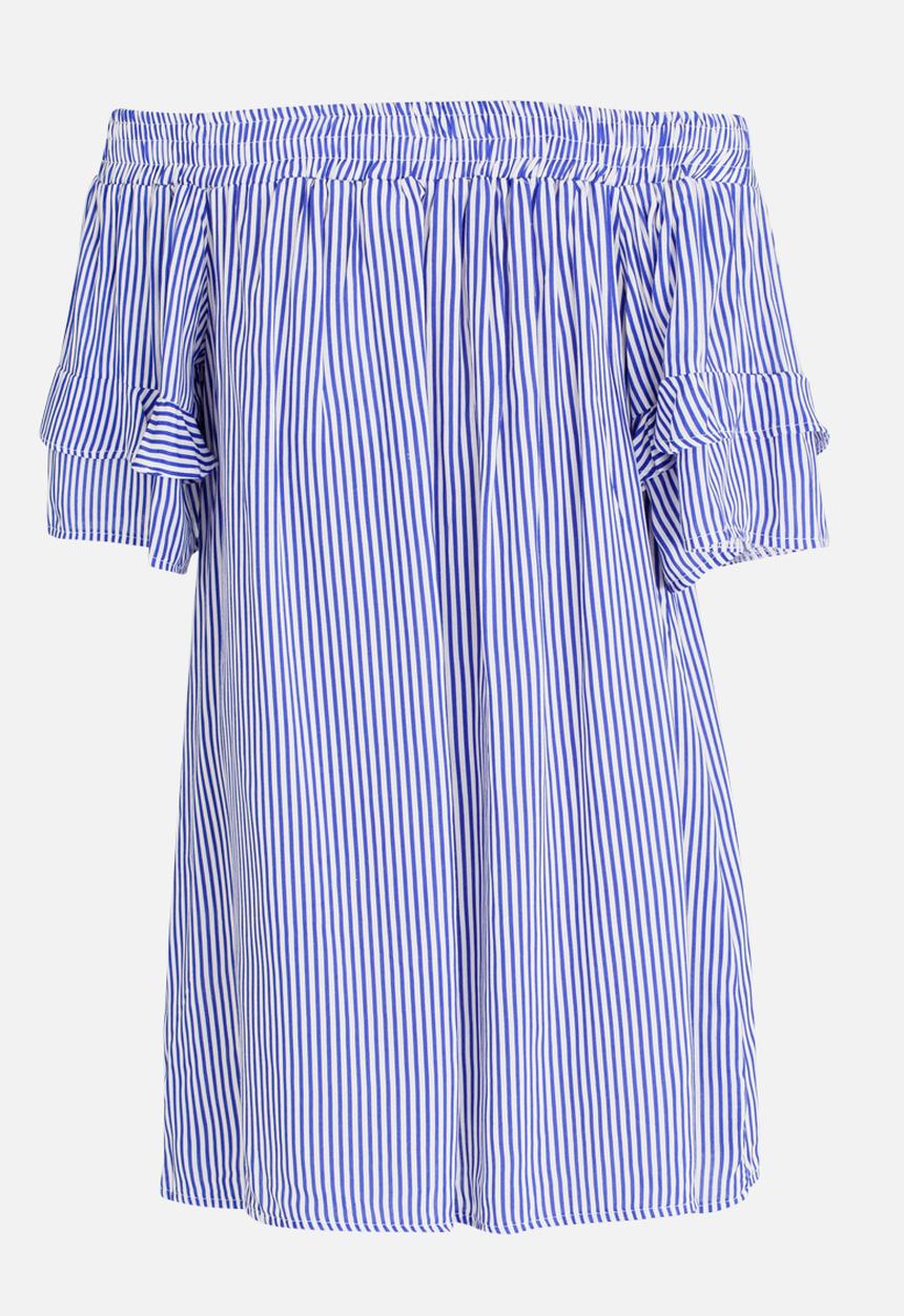 Rebel Republic - Bardot Style Dress Multi-colour