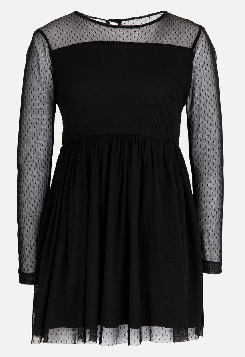 Rebel Republic - Mesh Dress Black