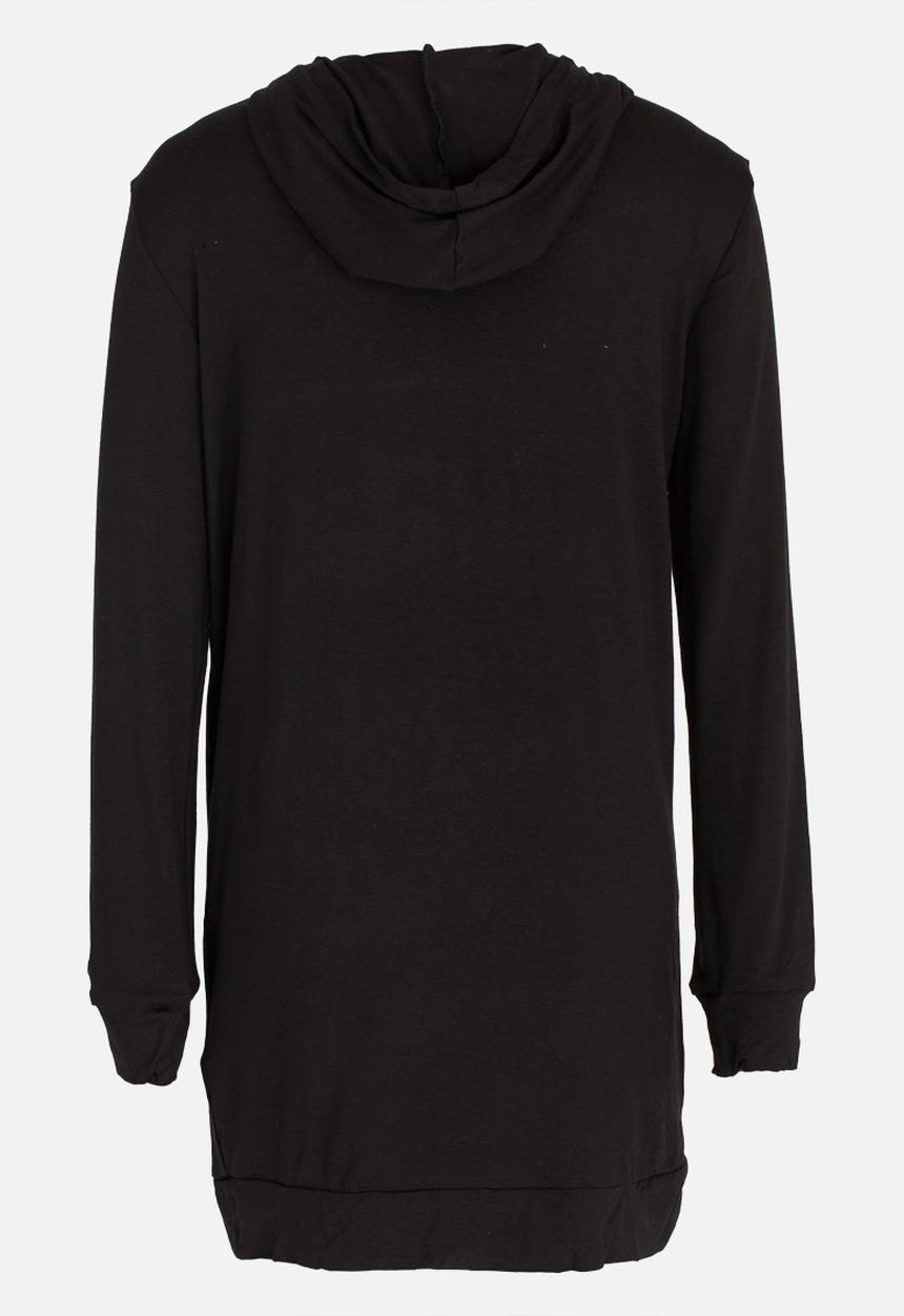 Rebel Republic - Hooded Dress Black