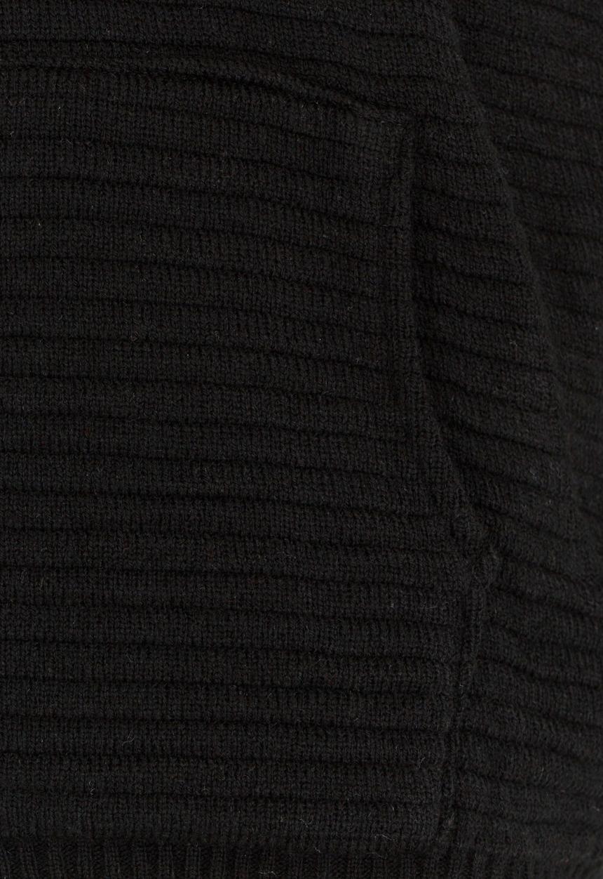 Rebel Republic - Zip Hooded Jersey Black