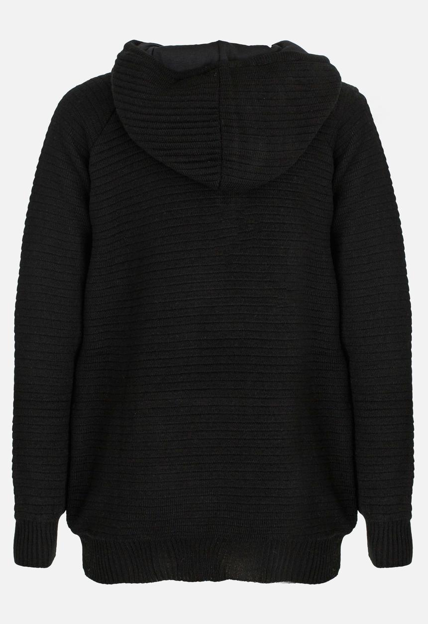 Rebel Republic - Zip Hooded Jersey Black