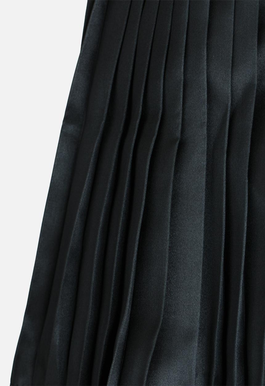 Rebel Republic - Pleated Skirt Black
