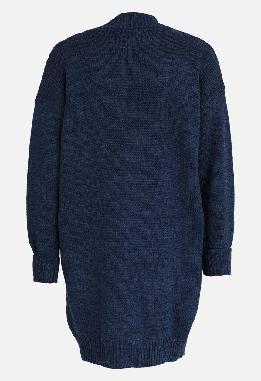 Rebel Republic - Cardigan with Pockets Blue