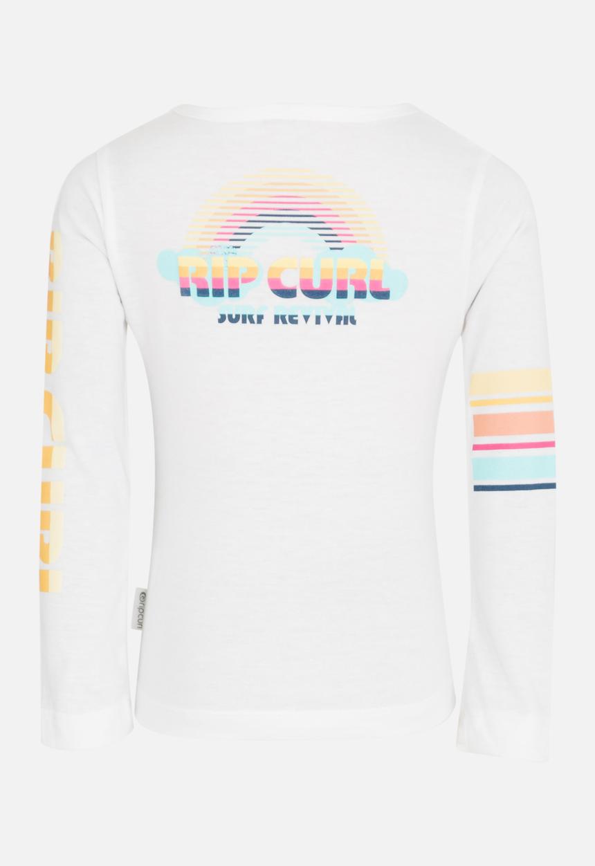 Rip Curl - Mini Revivals Long Sleeve Tee White