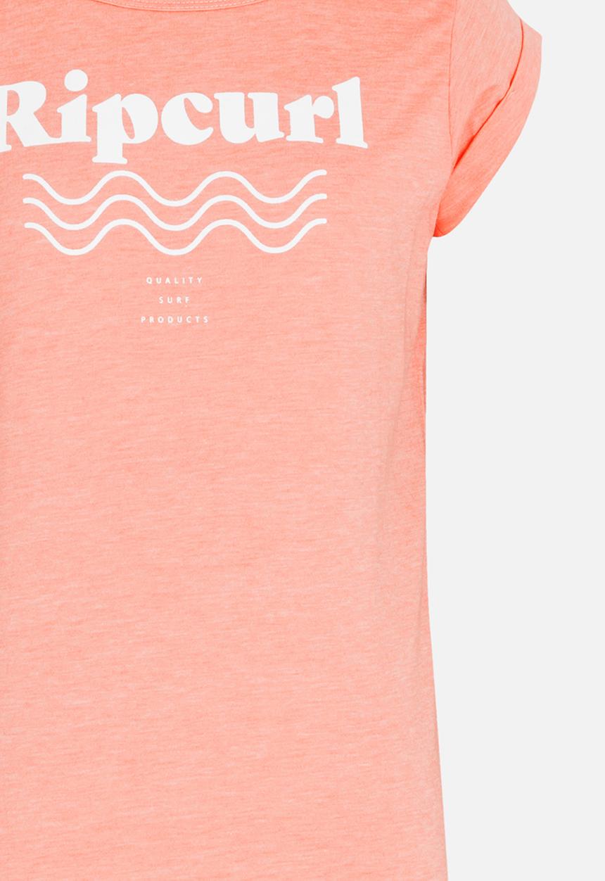 Rip Curl - Teen new wave tee - coral