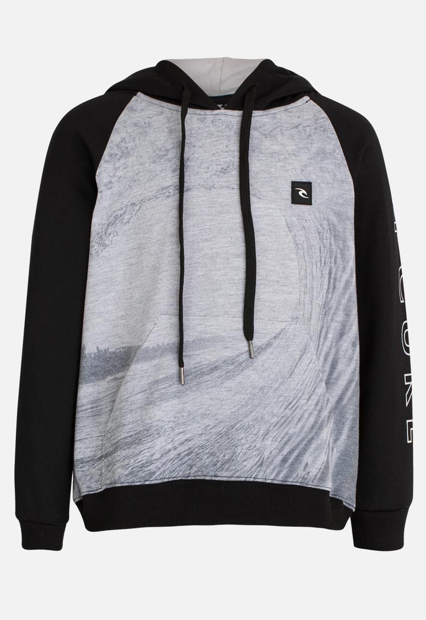 Rip Curl - Raglan Surf Hoodie Black