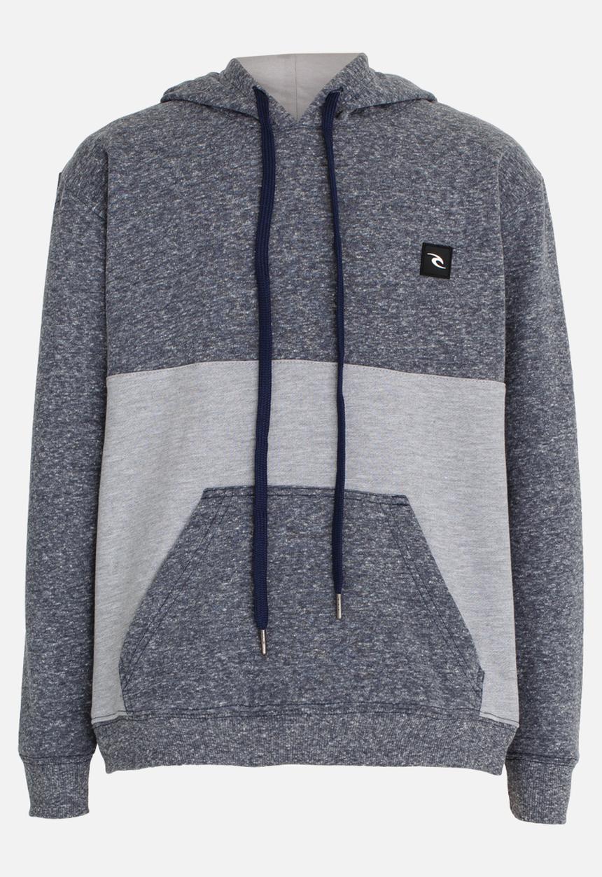 Rip Curl - Contrast Pullover Hoodie Grey