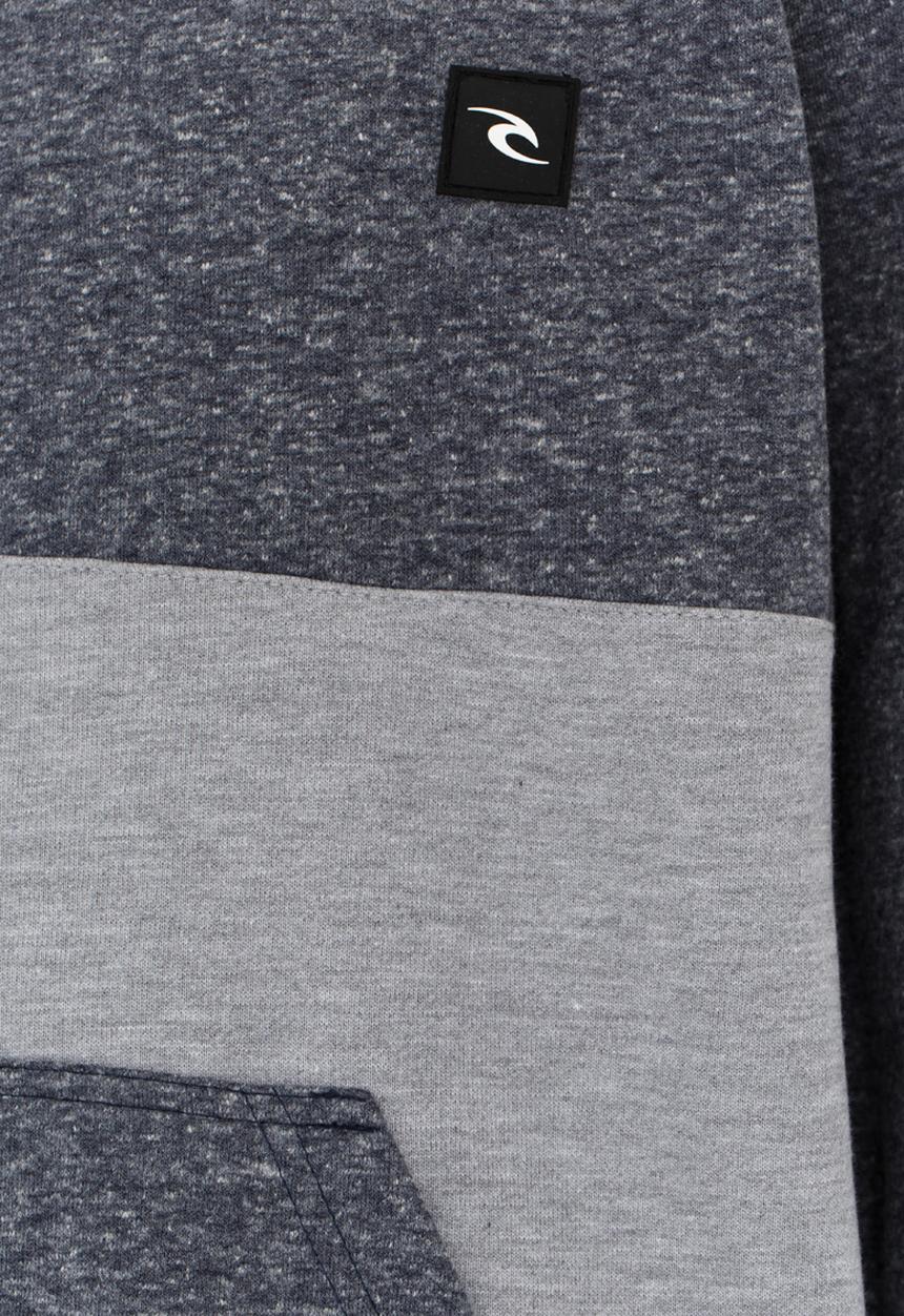 Rip Curl - Contrast Pullover Hoodie Grey