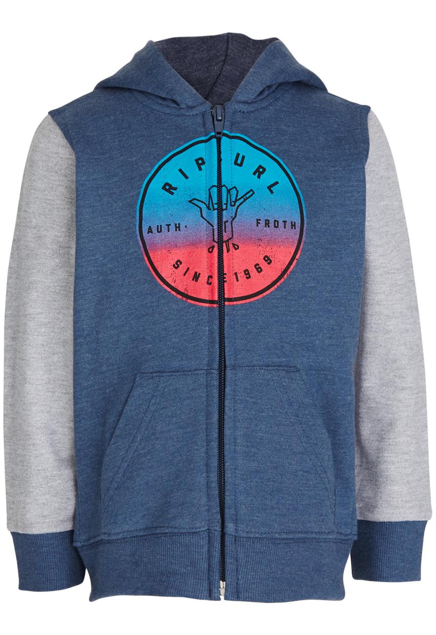Rip Curl - Little Froth Zip Through Hood Navy