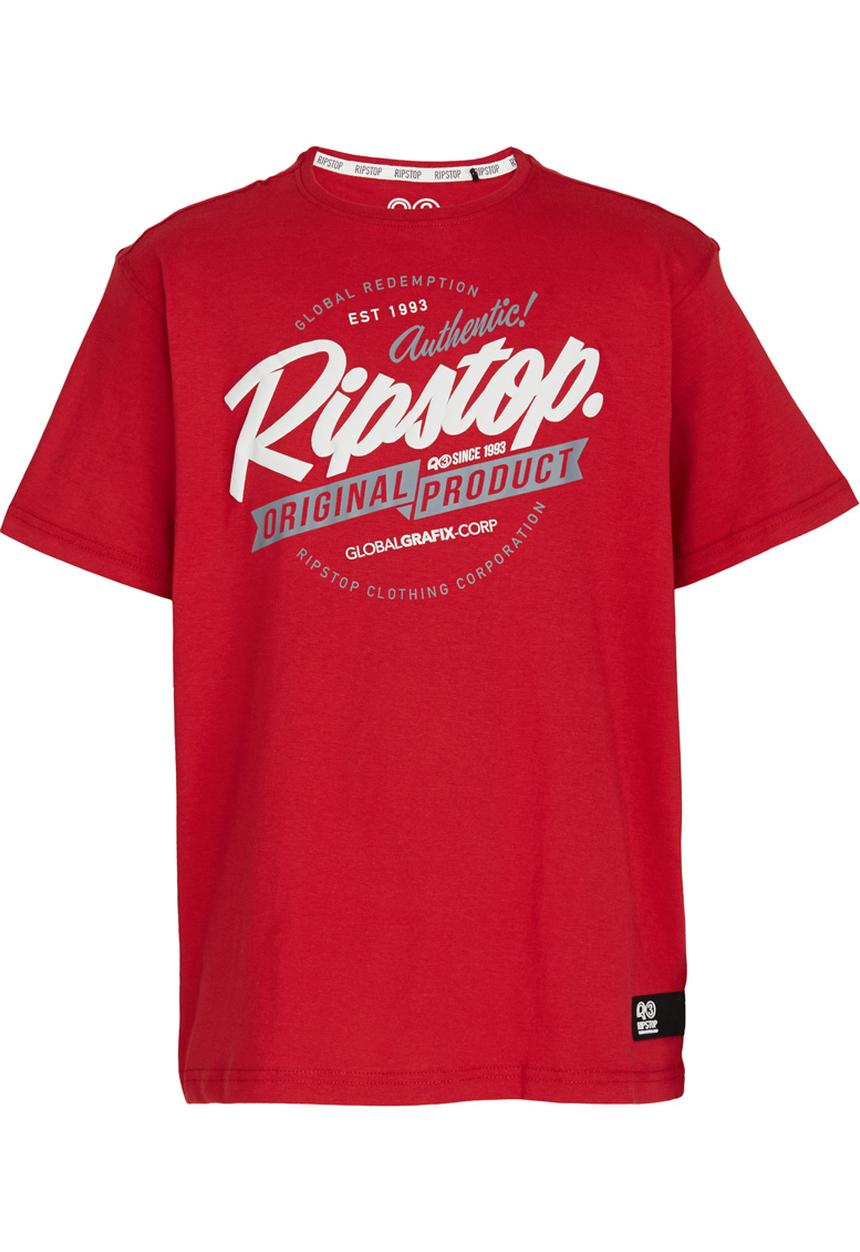 Ripstop - Kryten Tee Dark Red