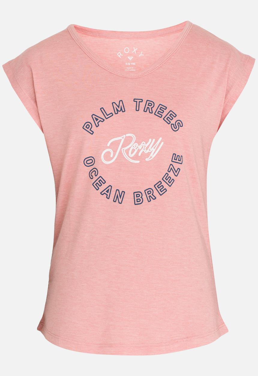 Roxy - Hit The Ground Printed Tee Rose