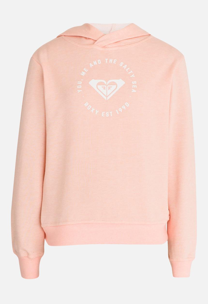 Roxy - My Own Earth Solid Pullover Hoodie Peach