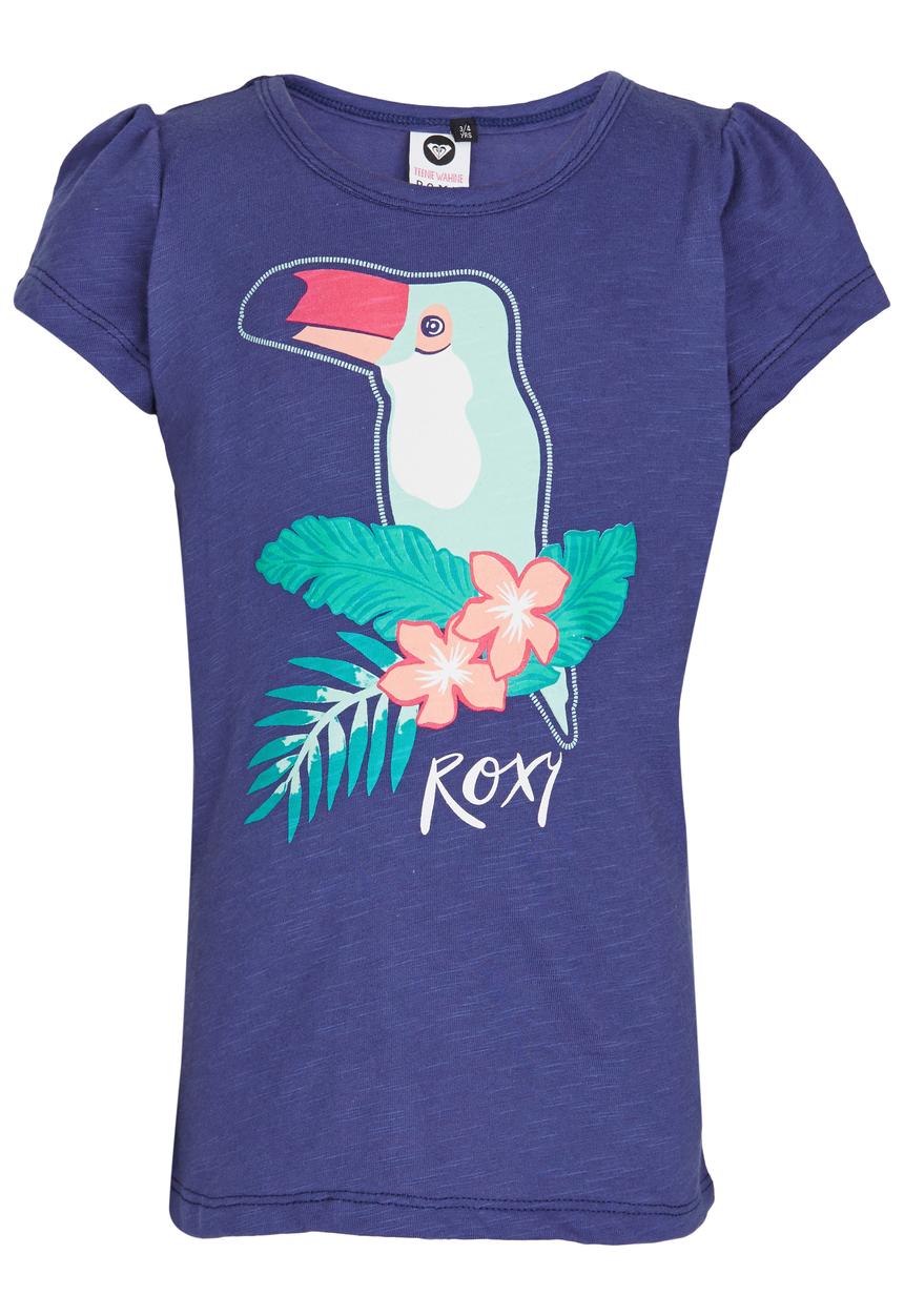 Roxy - Whispers Under The Rain Tee Blue