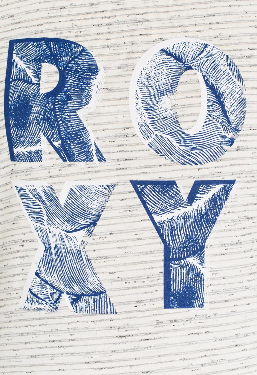 Roxy - Story To Tell Printed Tee Cream