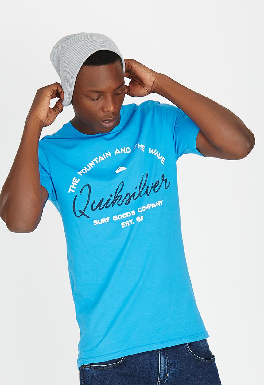 Quiksilver - Hero Bay Fashion Fit Tee Blue