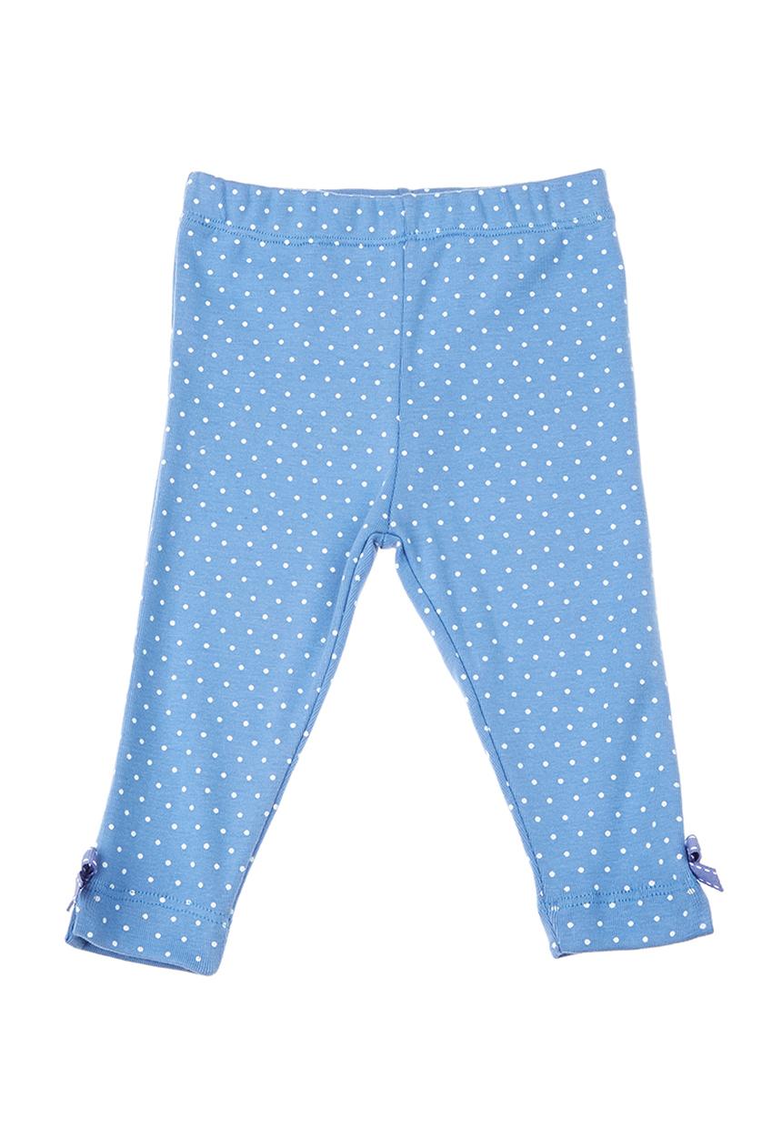 Phoebe & Floyd - Printed ribbed leggings Blue/White