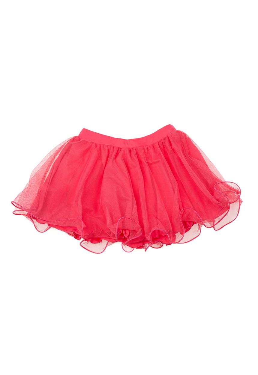Precioux - Tutu skirt with heart detail Mid pink