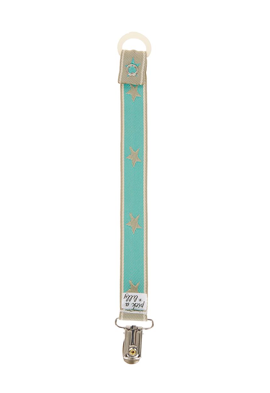 Pickalilly - Dummy chain with stars Turquoise