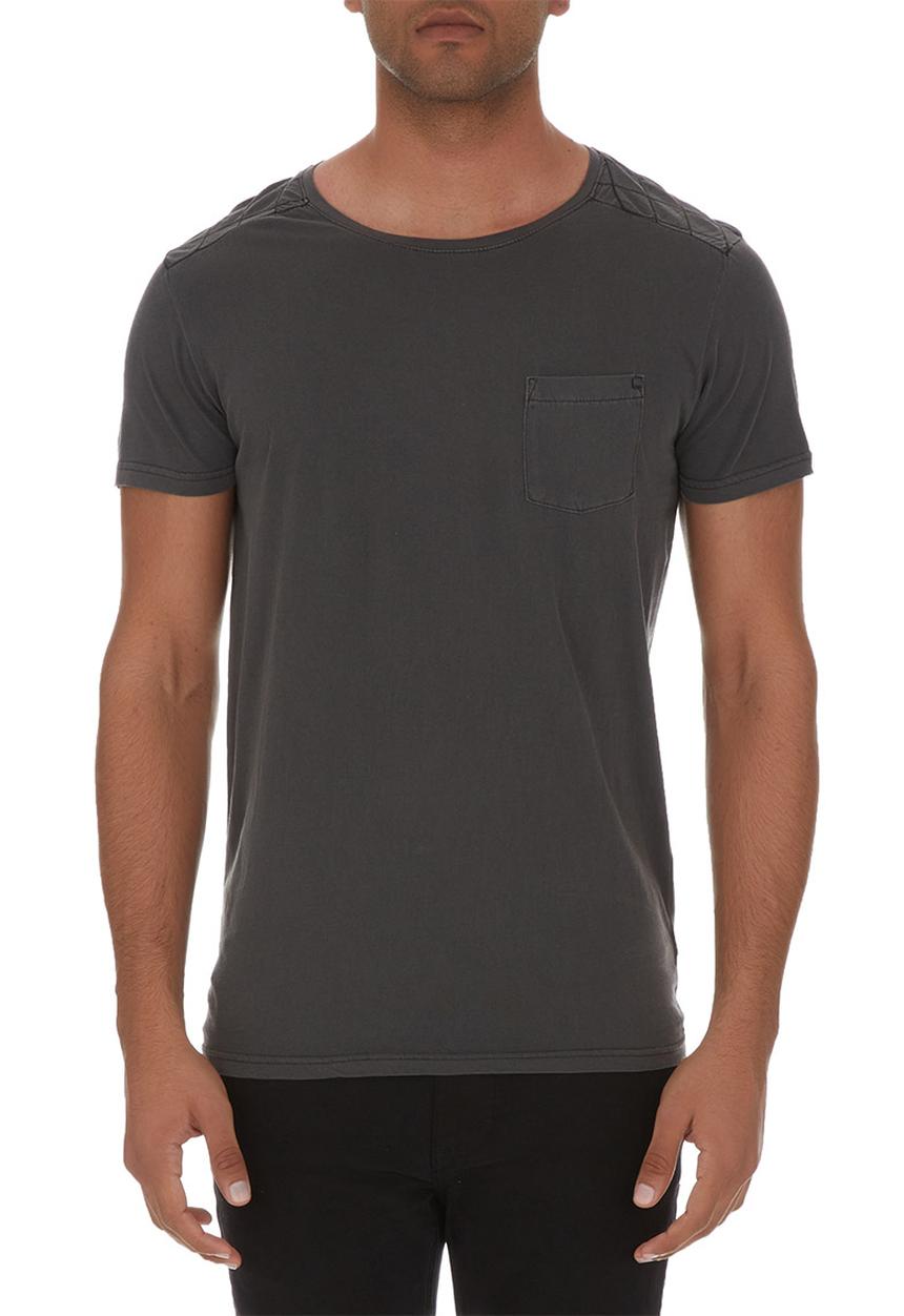 Deacon - Raid Quilted Tee Grey